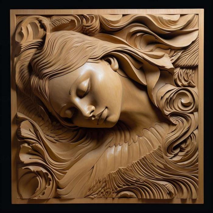 نموذج ثلاثي الأبعاد لآلة CNC 3D Art 